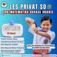 Paket Les Privat SD (Sebulan)